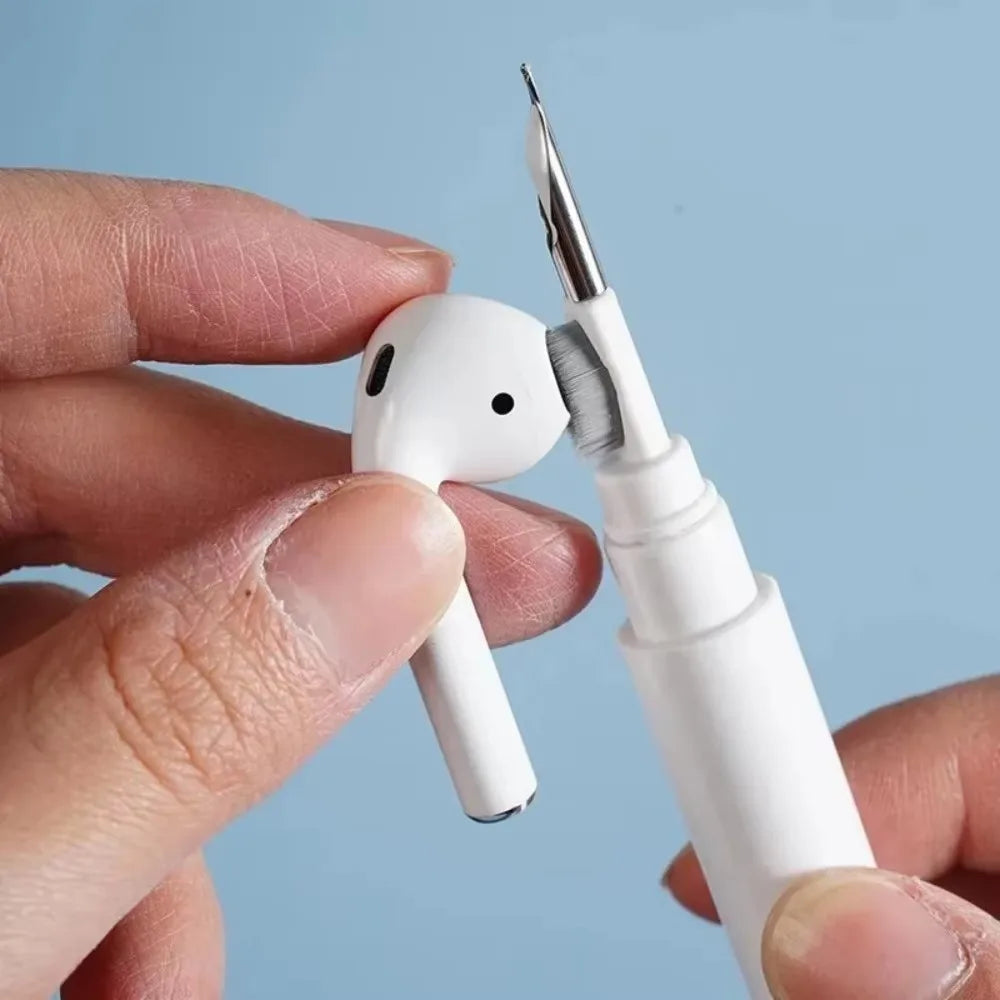 1Pc Bluetooth Earphone Cleaning Pen Multifunctional Cleaning Brush Earphone Cleaner