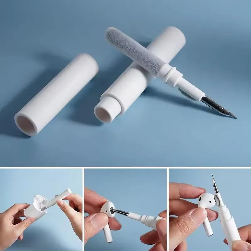 1Pc Bluetooth Earphone Cleaning Pen Multifunctional Cleaning Brush Earphone Cleaner